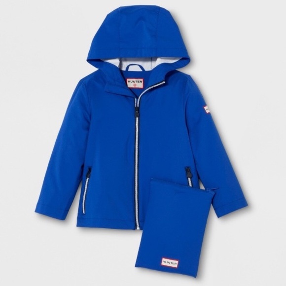 Hunter for Target Jackets & Coats Hunter For Target Toddler Blue Rain Jacket Poshmark